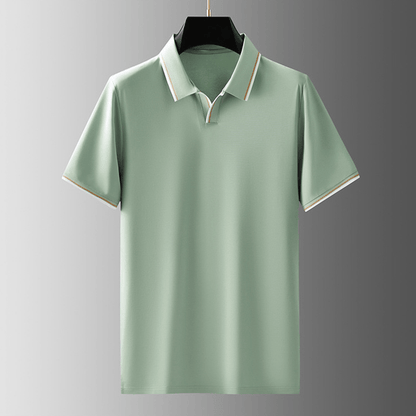 Herren Poloshirt aus Seide Elegantes Qualitätsshirt