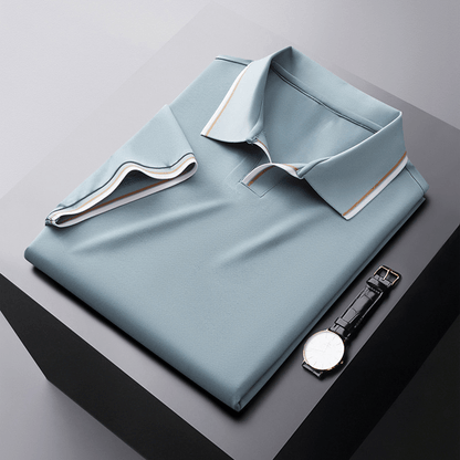 Herren Poloshirt aus Seide Elegantes Qualitätsshirt