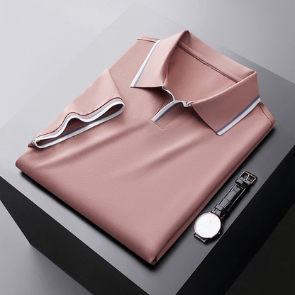 Herren Poloshirt aus Seide Elegantes Qualitätsshirt