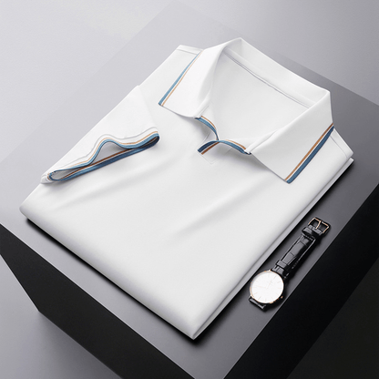 Herren Poloshirt aus Seide Elegantes Qualitätsshirt