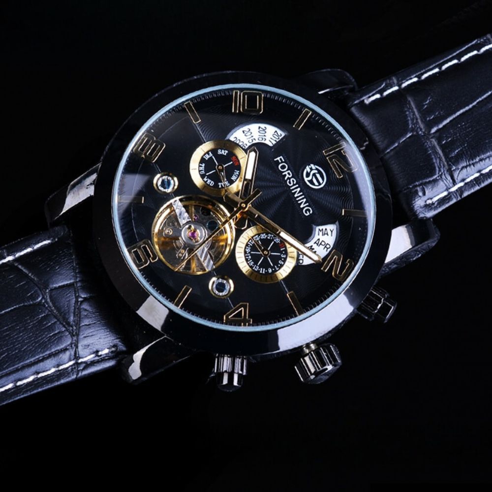 Herrenuhr Edelstahl Automatik Mechanisch