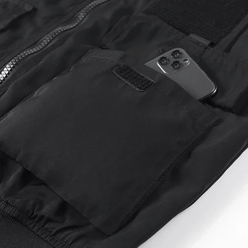 Herren Cargo-Jacke Multifunktionell Mit vielen Taschen