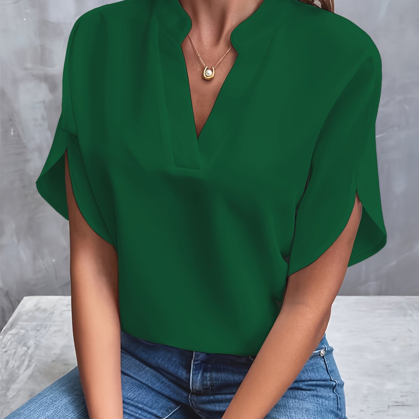Damenbluse Leicht Modern Elegantes Design