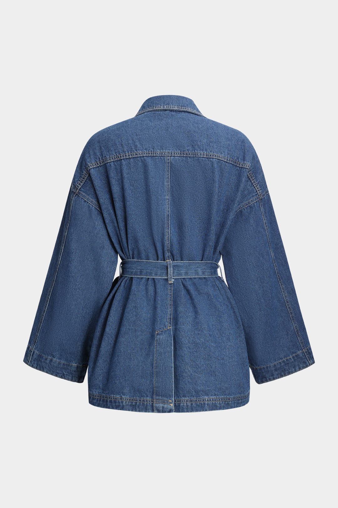 Damen Denim-Jacke Slim Fit Modern Taillierte Blau