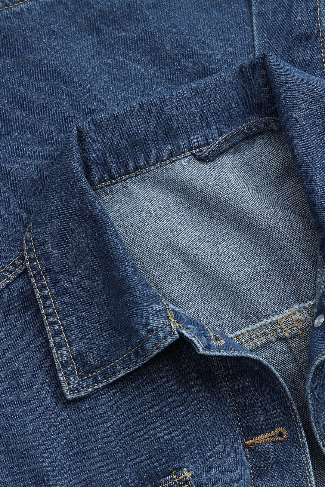 Damen Denim-Jacke Slim Fit Modern Taillierte Blau