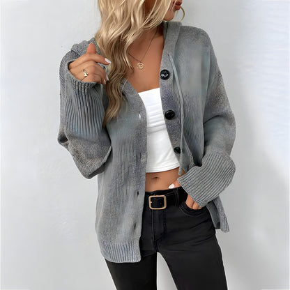 Damen Strickjacke Elegantes Modell Modern