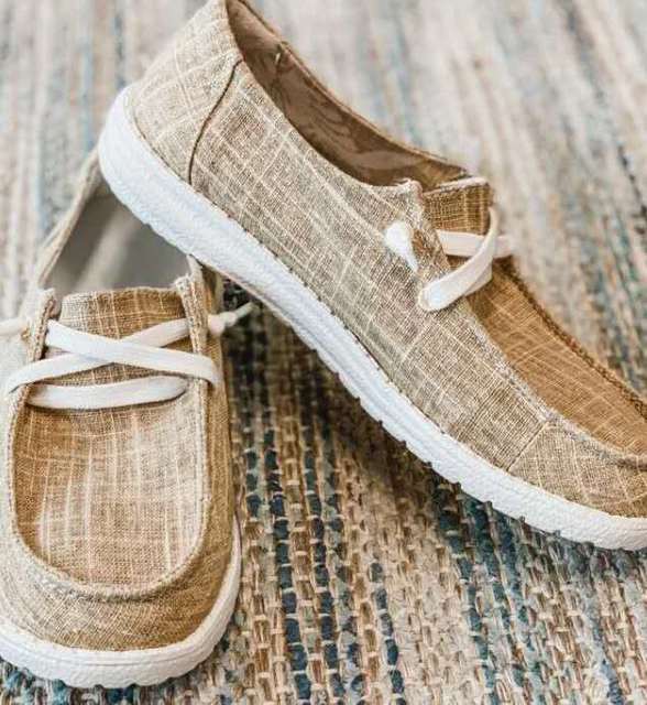Damen Schnürschuhe Braun Leder Retro