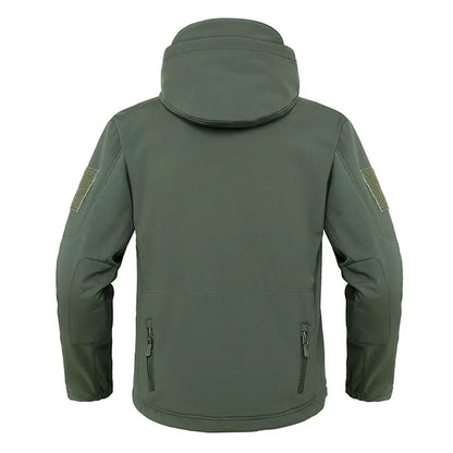 Herren Wanderjacke Wasserdicht Isoliert Fleece