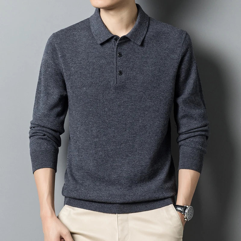 Herren Polo Pullover Hochwertige Qualität