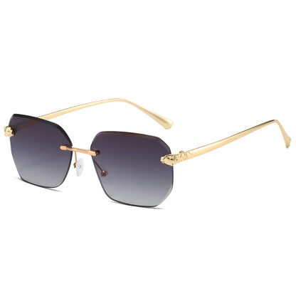Herren Sonnenbrille Rahmenlos Sportlich