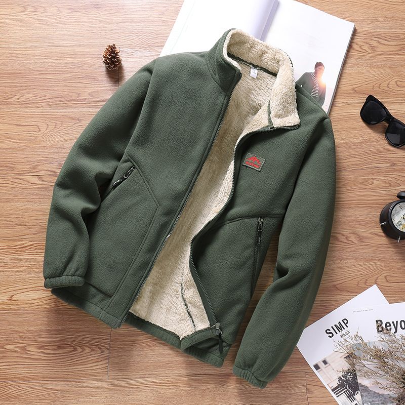 Herren Outdoor-Jacke Fleecegefüttert Warm