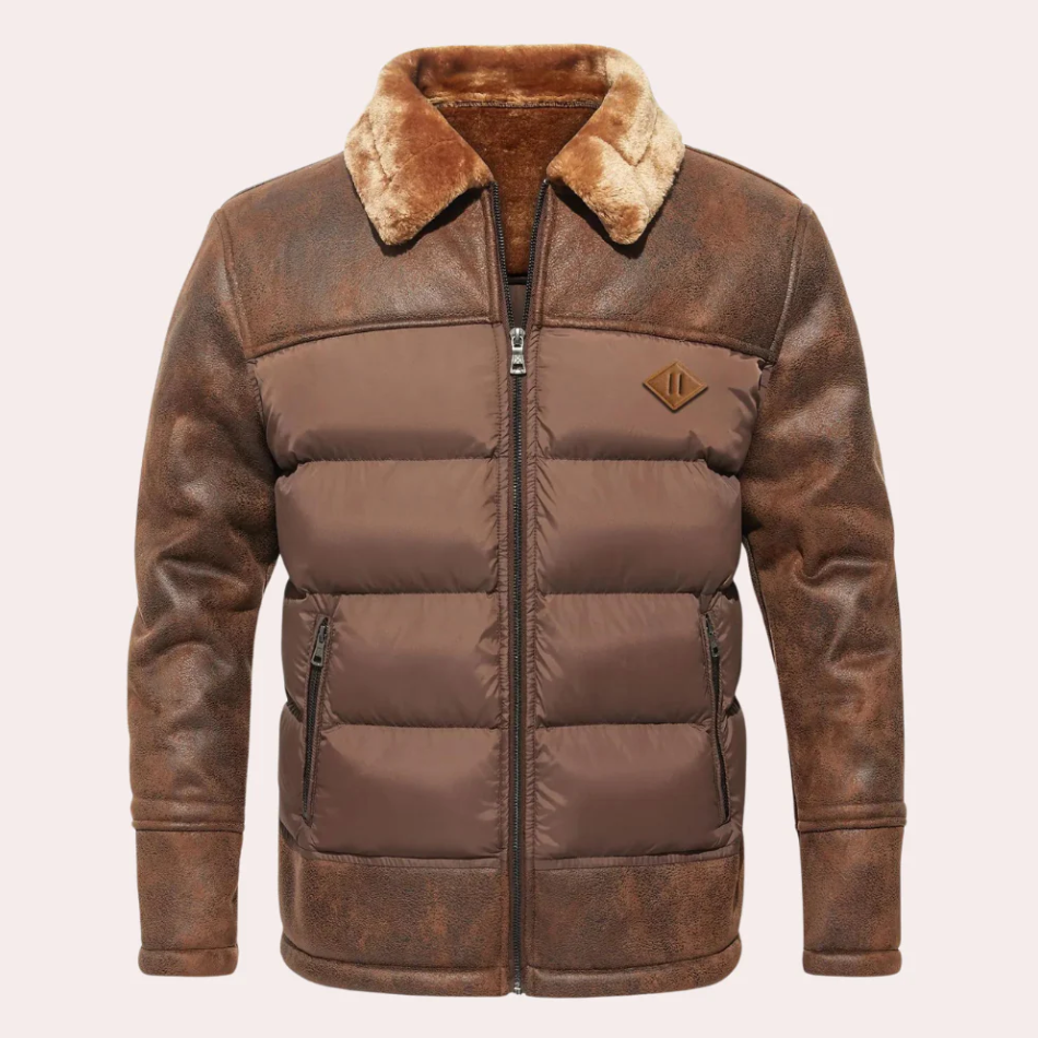 Herren Winterjacke Wasserdicht Warm Kuschelig