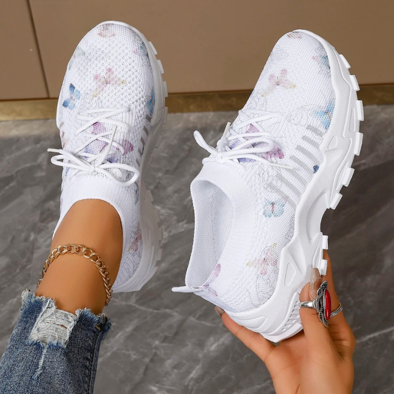Damen Orthopädische Laufschuhe Atmungsaktives Mesh Weich