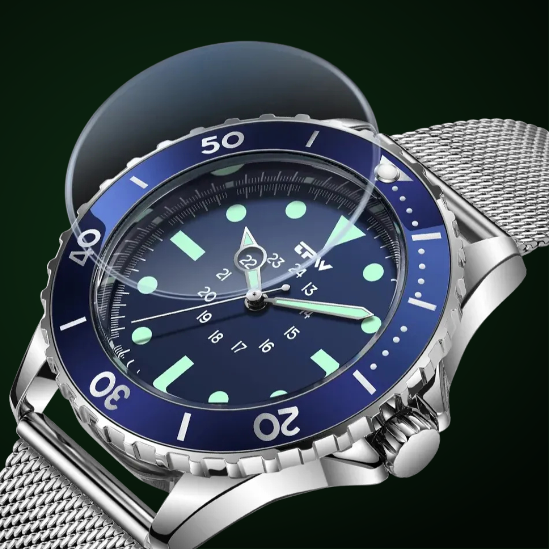 Herren Taucheruhr Militärstyling Wasserdicht