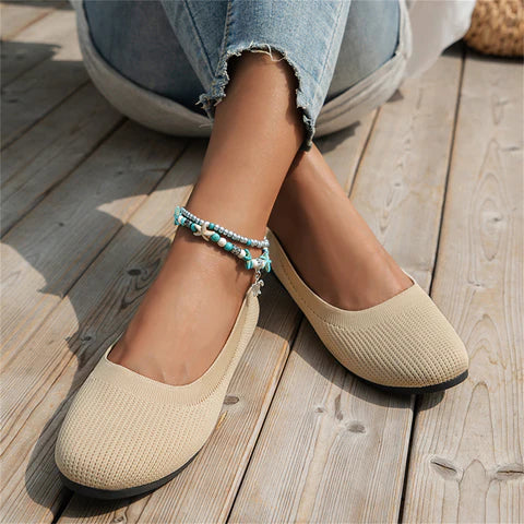 Damen Orthopädische Slip-On Schuhe Bequem