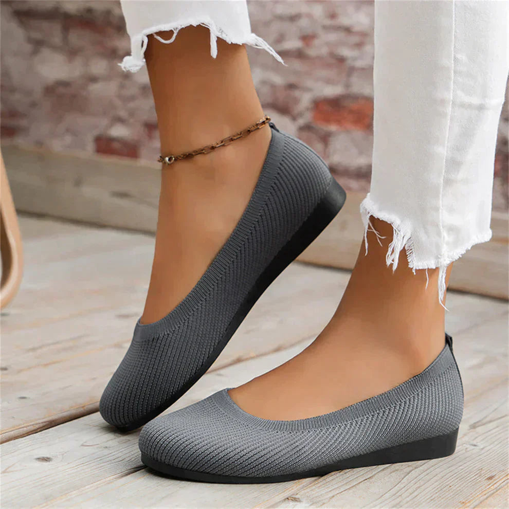 Damen Orthopädische Slip-On Schuhe Bequem