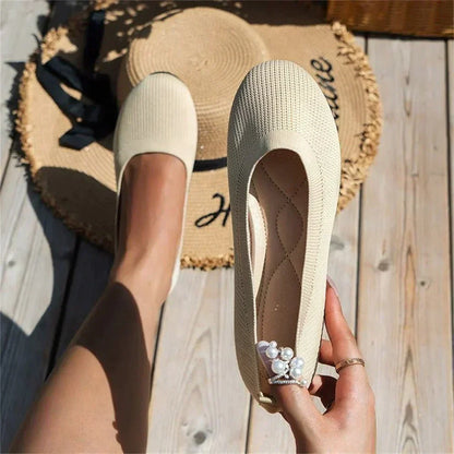 Damen Orthopädische Slip-On Schuhe Bequem