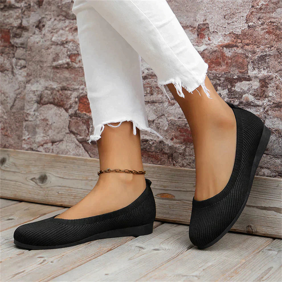 Damen Orthopädische Slip-On Schuhe Bequem