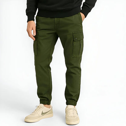 Herren Cargo Hose Baumwoll Bequem