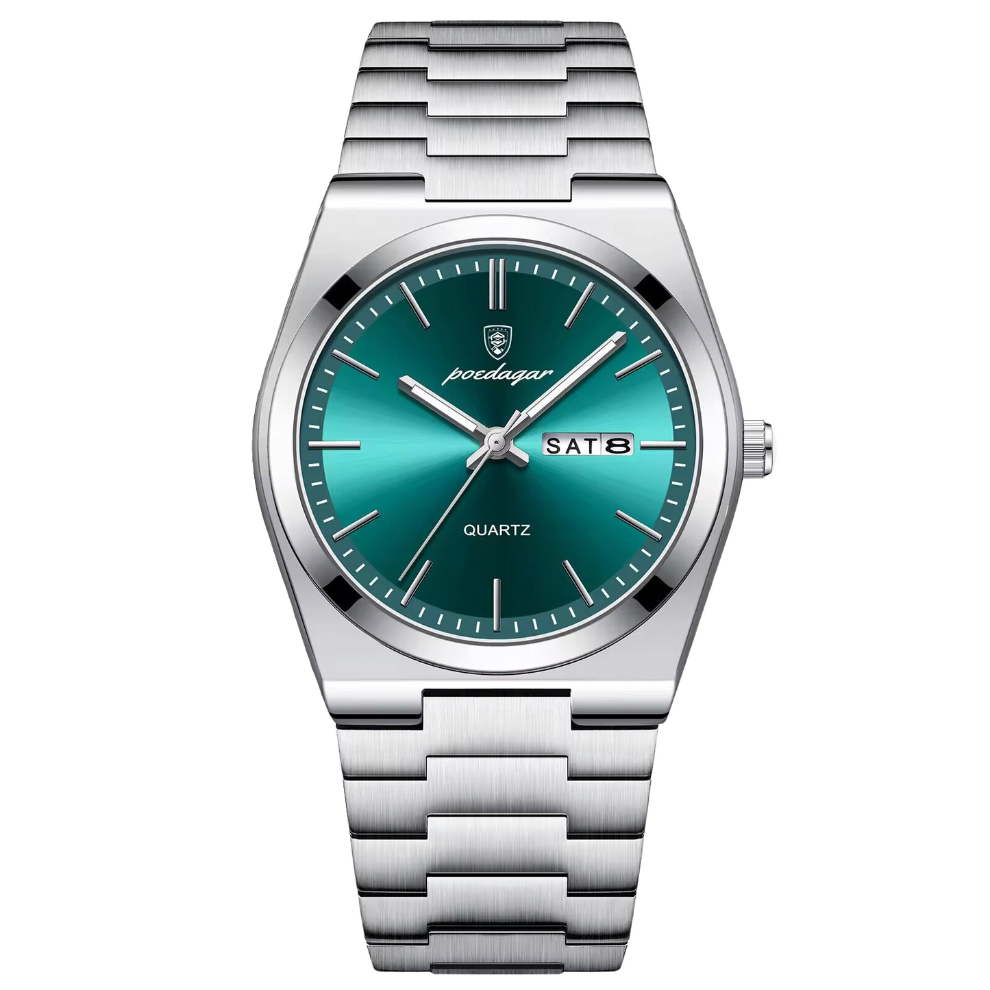 Herrenuhr Edelstahl 41mm Schwarz Elegant - Norvielle