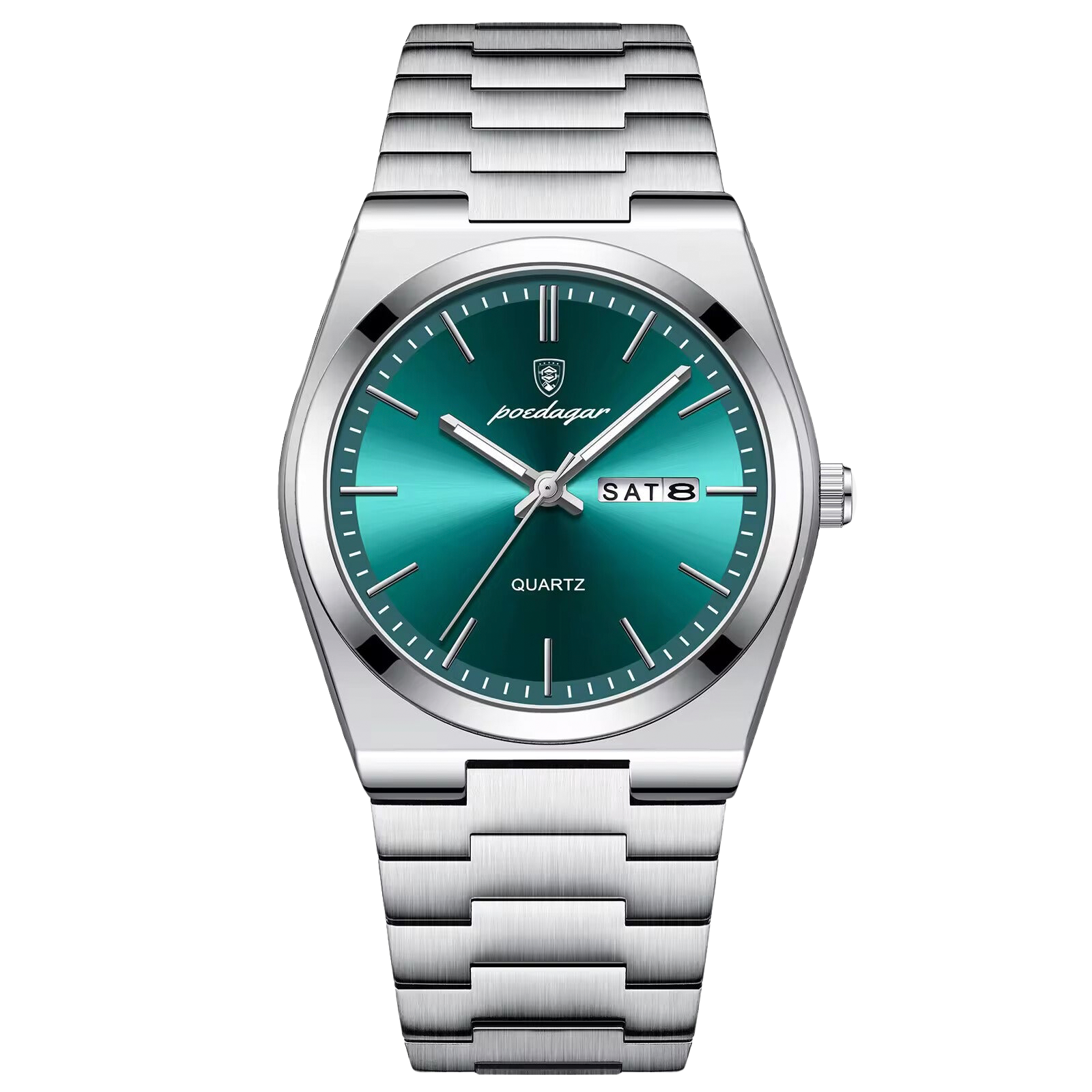 Herrenuhr Edelstahl 41mm Schwarz Elegant - Norvielle