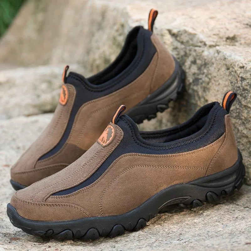 Herren Wanderschuhe mit Fußgewölbe-Stütze Bequem