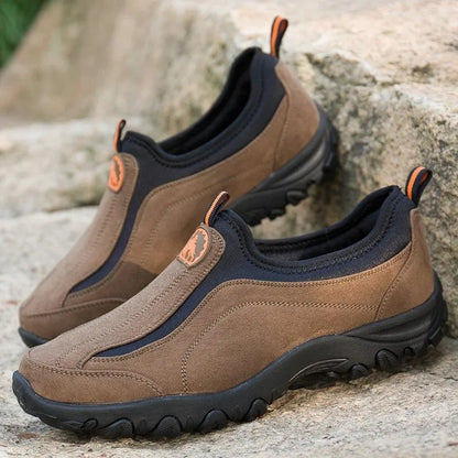 Herren Wanderschuhe mit Fußgewölbe-Stütze Bequem