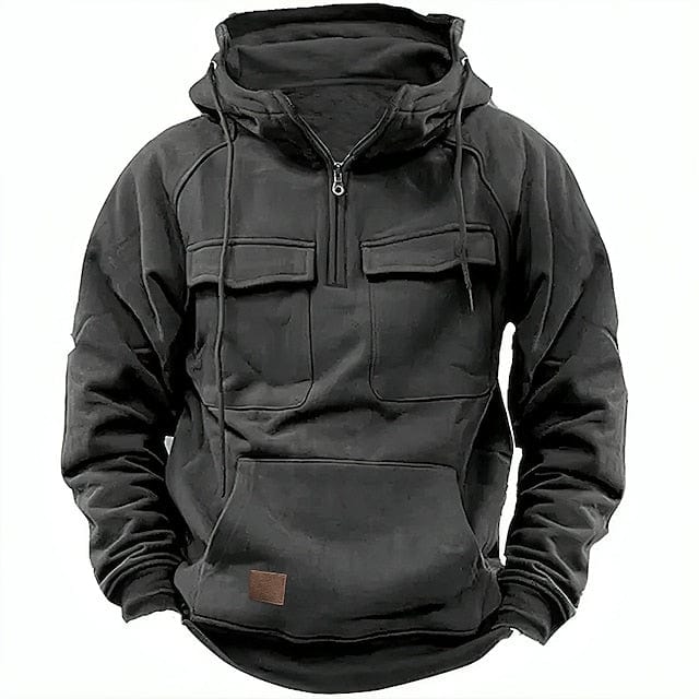 Herren Hoodie Warme Winterjacke