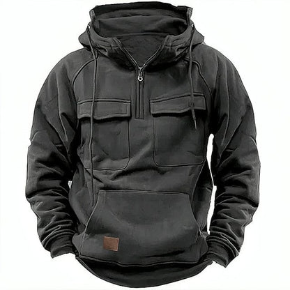 Herren Hoodie Warme Winterjacke