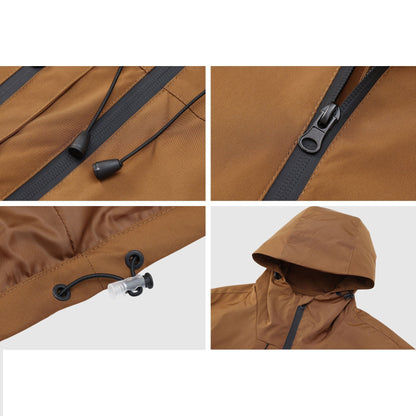 Herren Outdoor Jacke Wasserfeste Kapuzenjacke