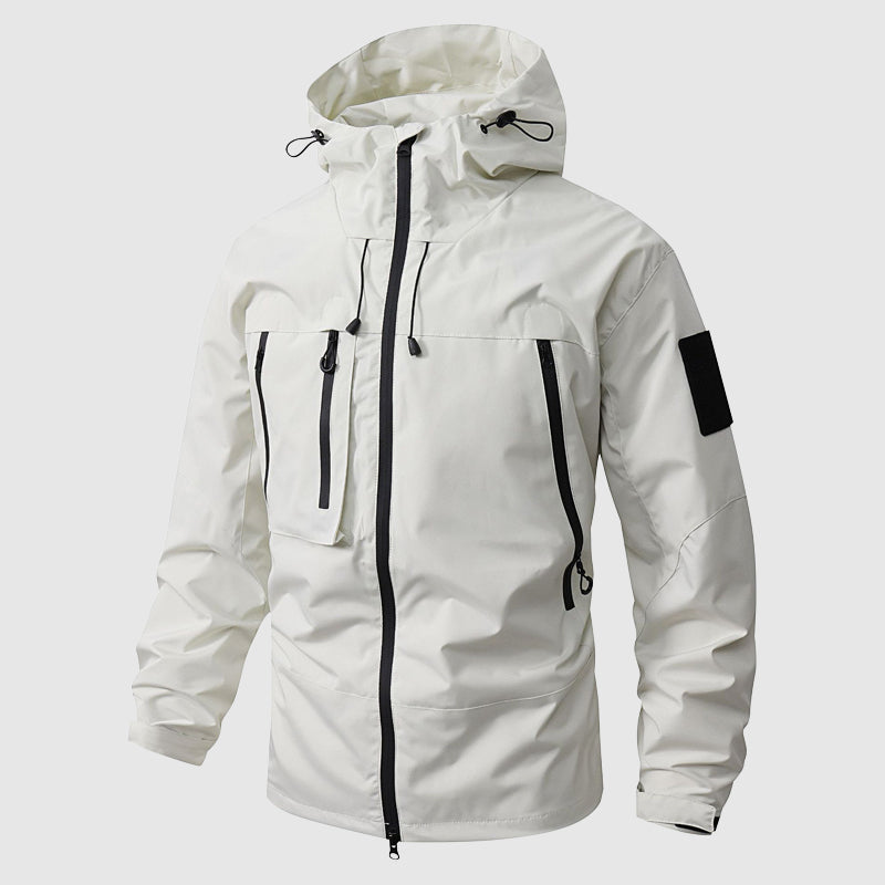 Herren Outdoor Jacke Wasserfeste Kapuzenjacke