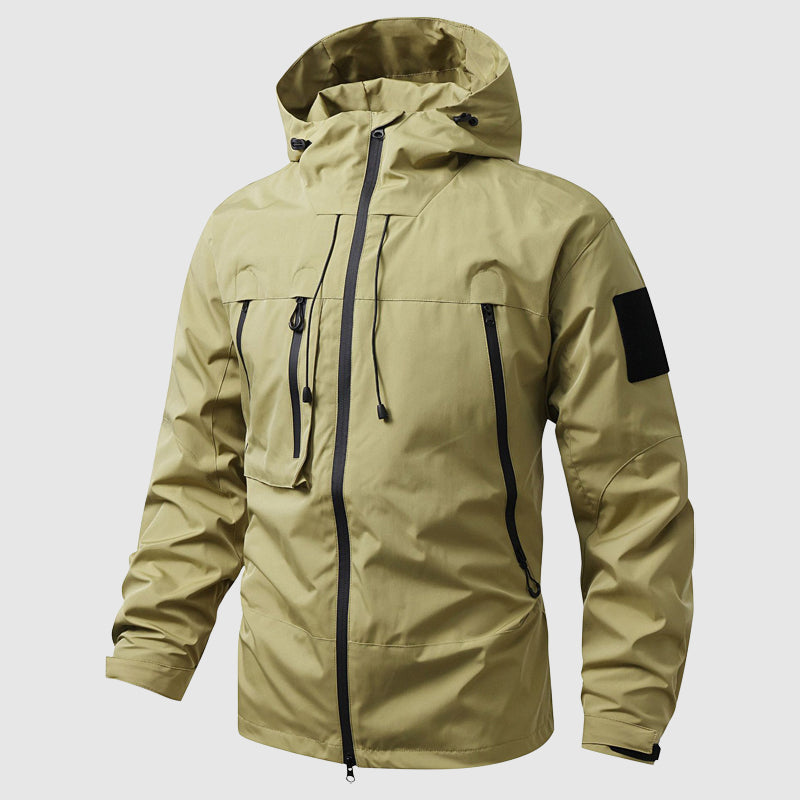 Herren Outdoor Jacke Wasserfeste Kapuzenjacke