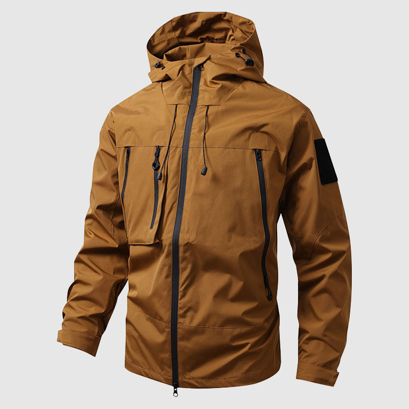 Herren Outdoor Jacke Wasserfeste Kapuzenjacke