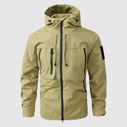 Herren Outdoor Jacke Wasserfeste Kapuzenjacke