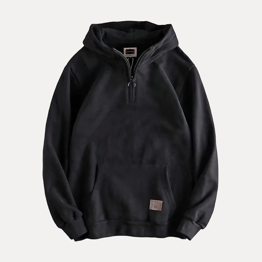 Herren Kapuzenpullover Reißverschluss Bequem Modern