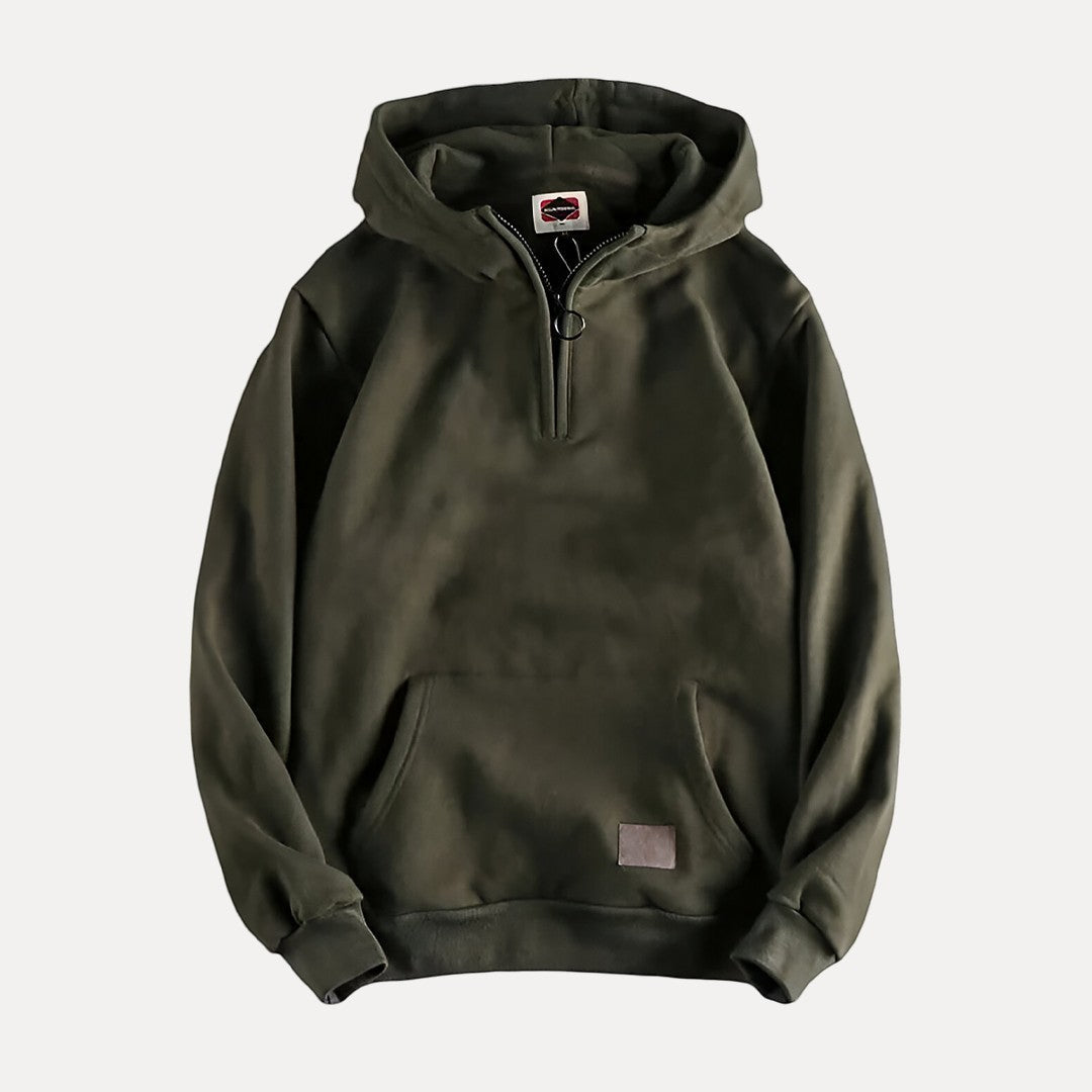 Herren Kapuzenpullover Reißverschluss Bequem Modern