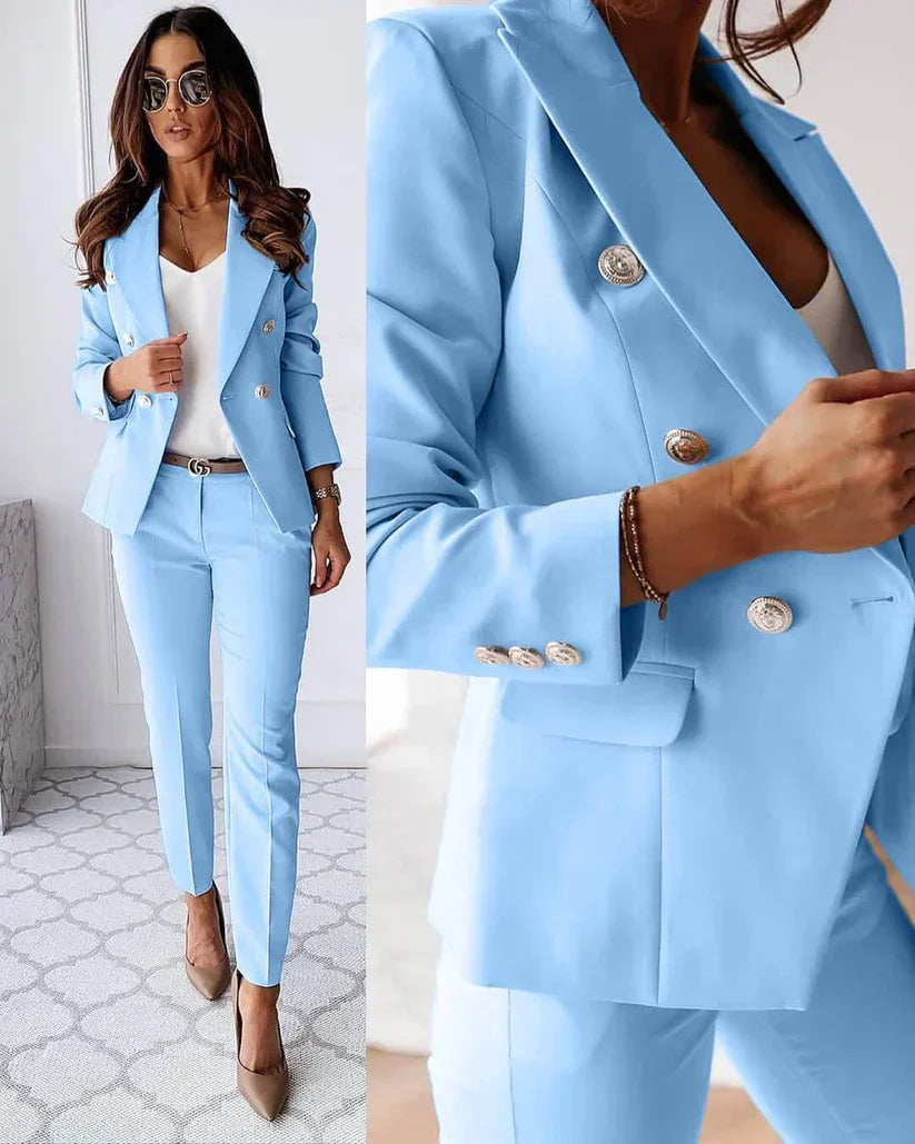 Damen Blazer Set Modern Schick