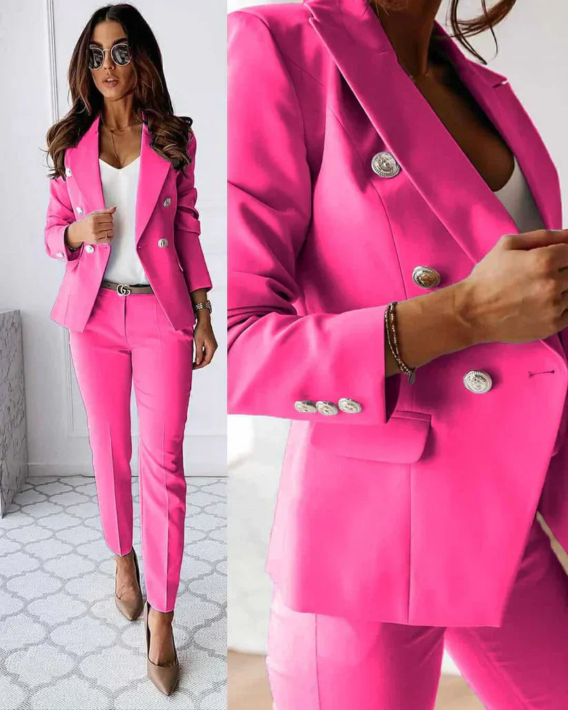 Damen Blazer Set Modern Schick