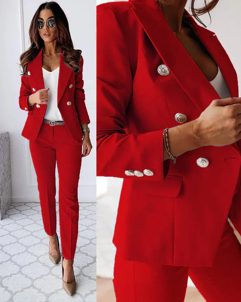 Damen Blazer Set Modern Schick