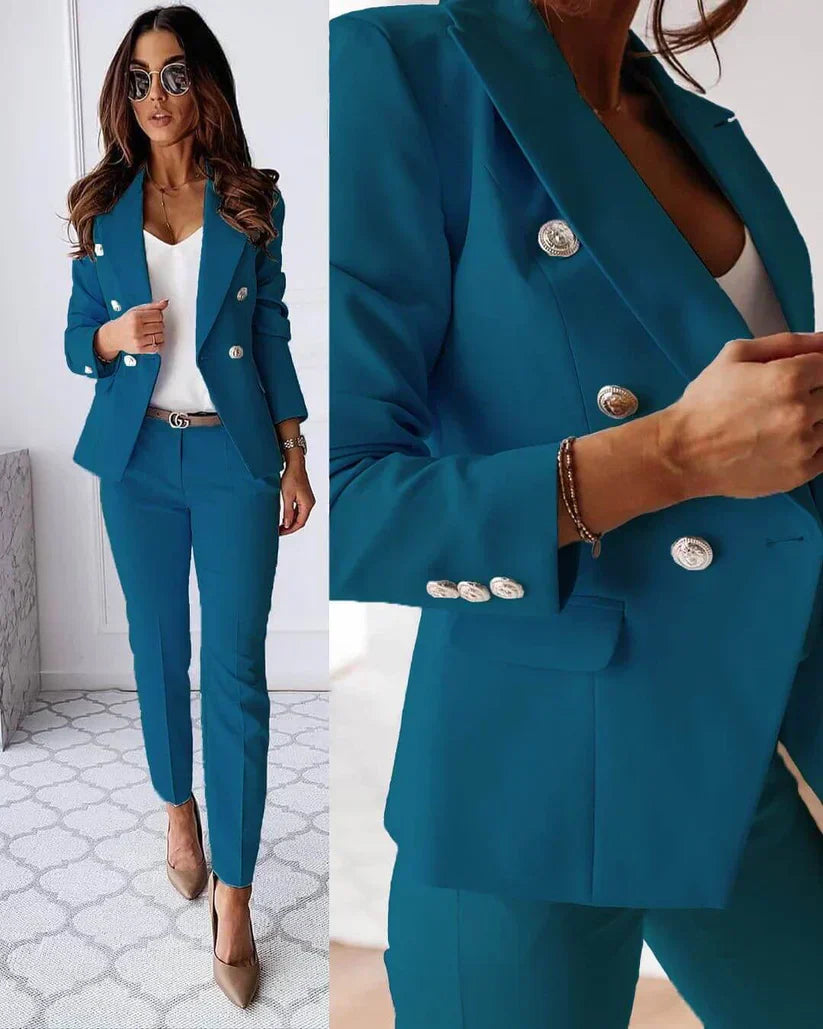 Damen Blazer Set Modern Schick