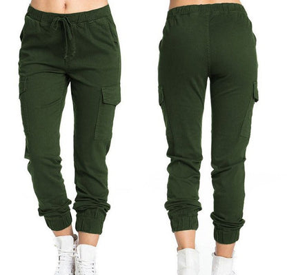 Damenhose Cargotaschen Moderner Schnitt Hochwertig - Norvielle