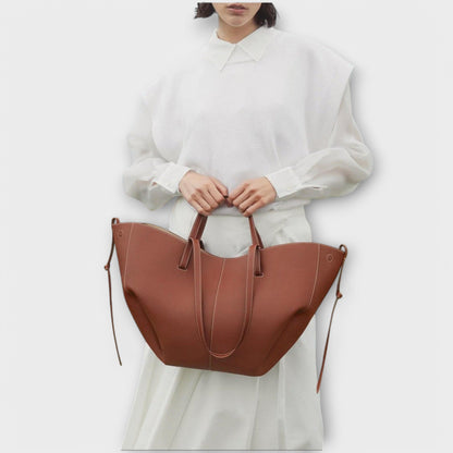 Damen Großtasche Geräumig Alltag Leder