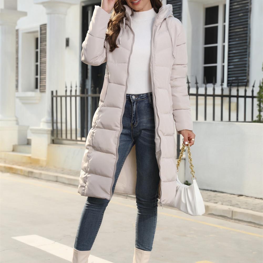 Damen Steppmantel Mittellang Warm - Norvielle