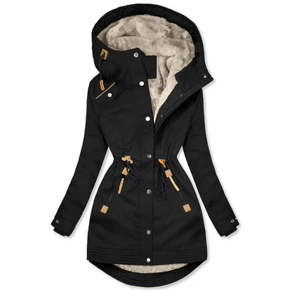 Damen Parka Wetterfest Warm Isoliert