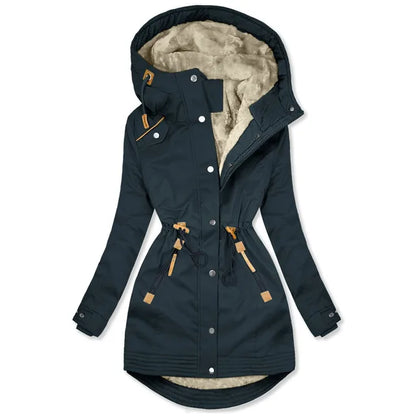 Damen Parka Wetterfest Warm Isoliert