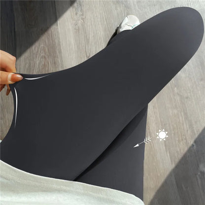 Damen Sportleggings Mit Tasche Für Yoga
