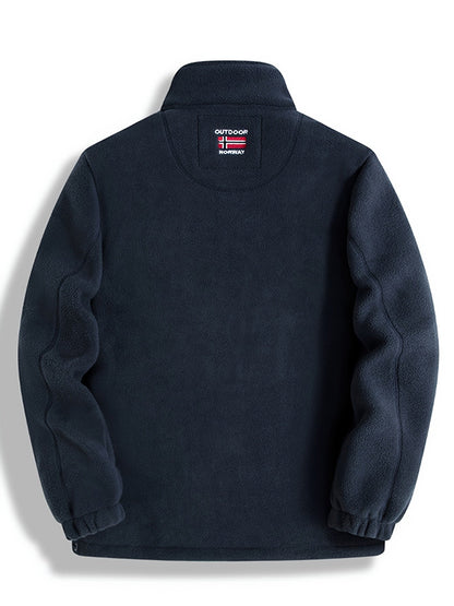 Herren Winterjacke Warm Reißverschluss
