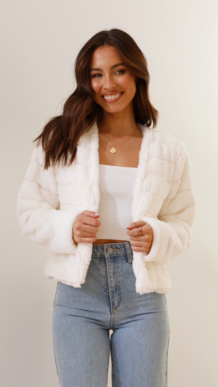 Damen Kurzjacke Modern Offen - Norvielle