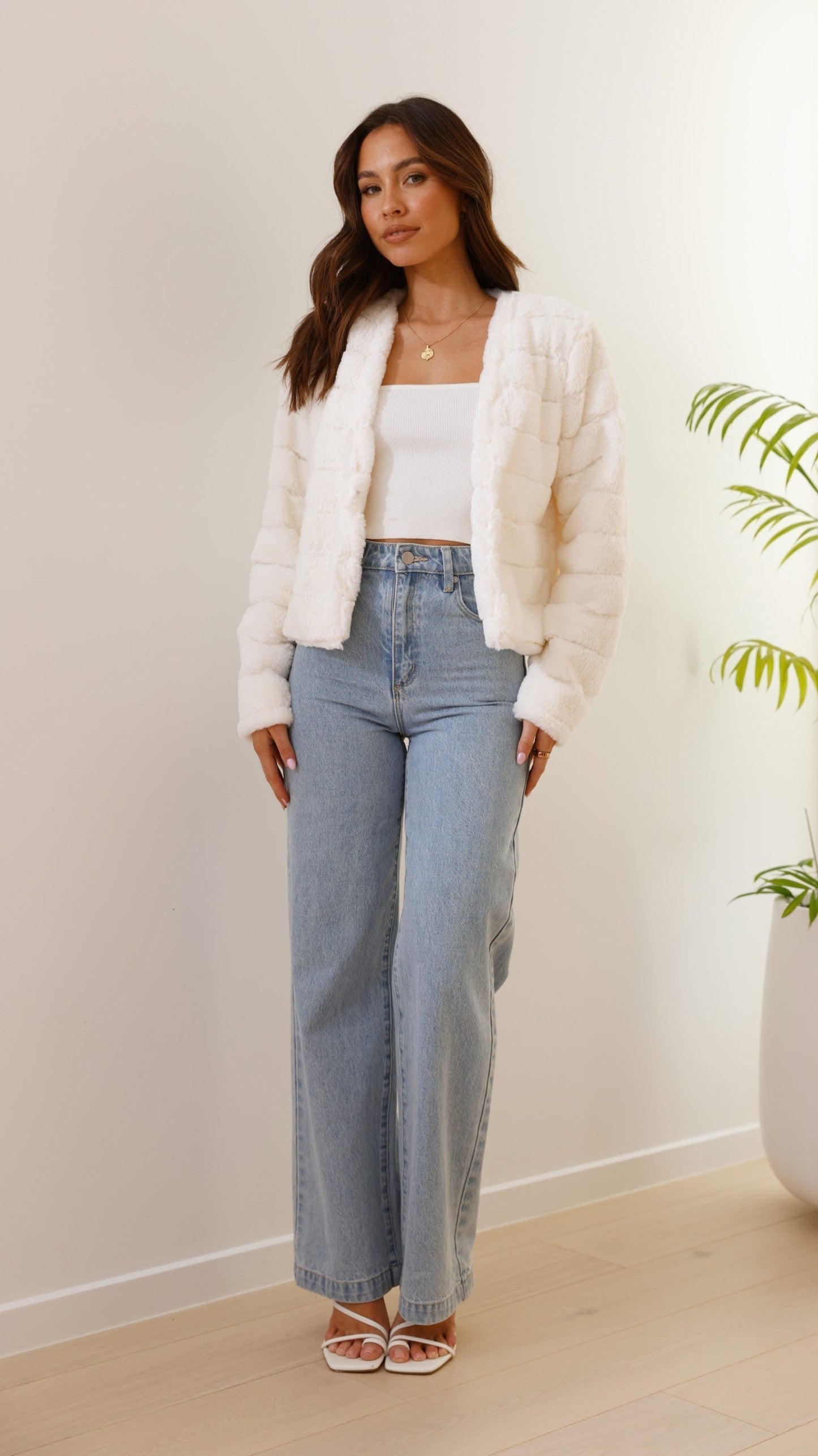 Damen Kurzjacke Modern Offen