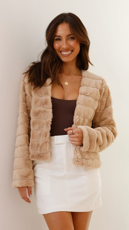 Damen Kurzjacke Modern Offen